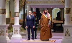 ولي العهد السعودي يستقبل رئيس وزراء جورجيا في الرياض